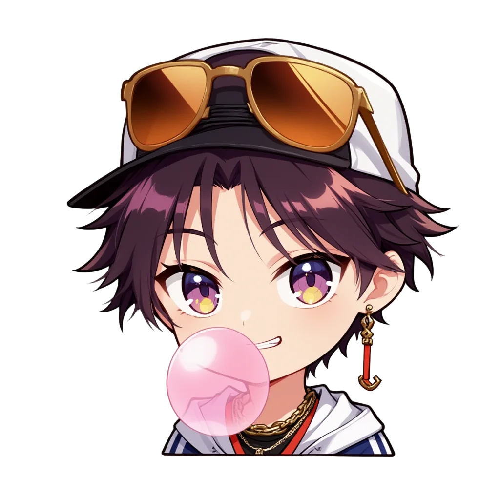 Street boy sunglasses