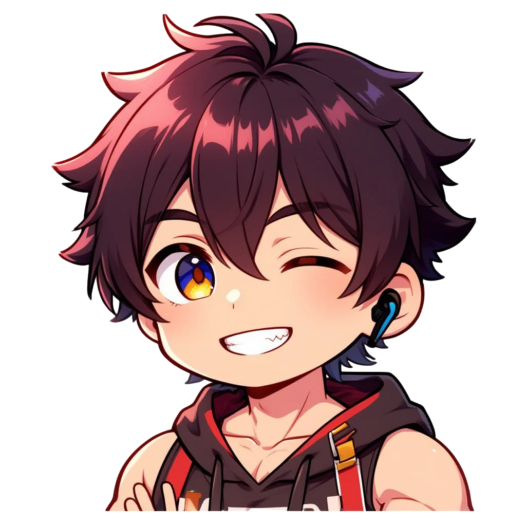 Athletic muscular boy