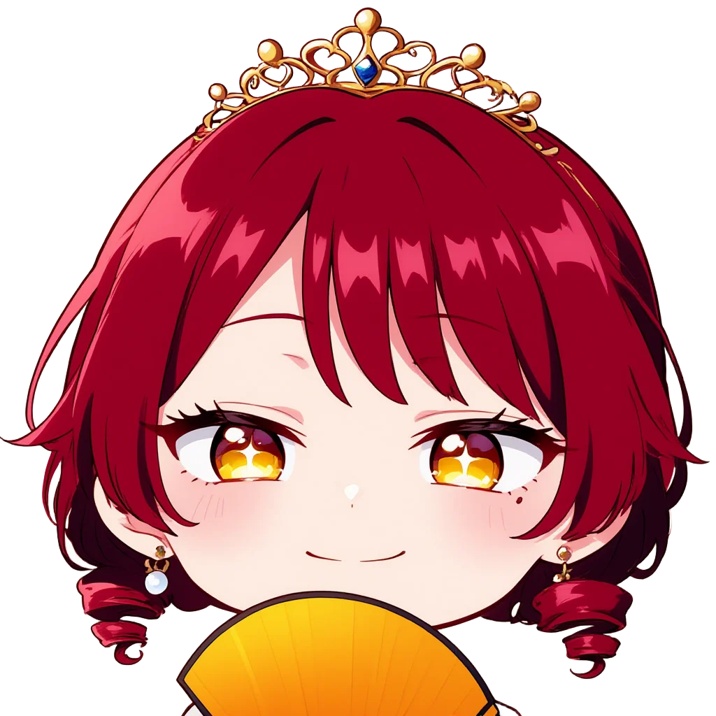 Royalty girl tiara golden